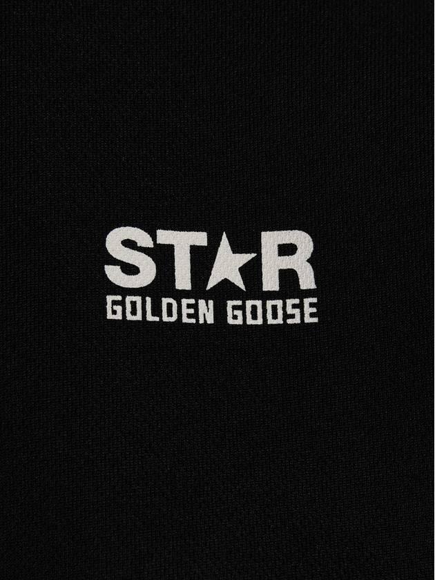 Star Logo Track Jacket Black - GOLDEN GOOSE - BALAAN 7