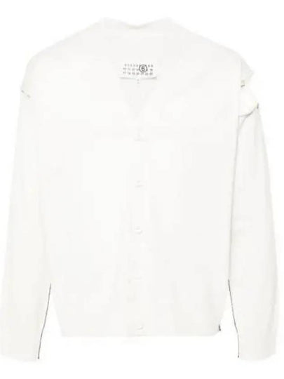 Cut-Out Cardigan Off-White - MAISON MARGIELA - BALAAN 2