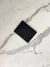 Embossed Leather Card Wallet Black - SAINT LAURENT - BALAAN 8