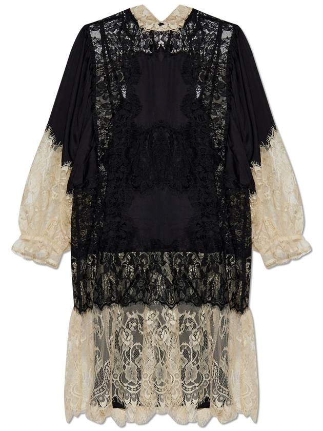 Munthe Lace Dress, Women's, Black - MUNTHE - BALAAN 1