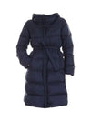 11th Anniversary Nouvole Hood Long Padding Navy 54861083 014 - MAX MARA - BALAAN 1