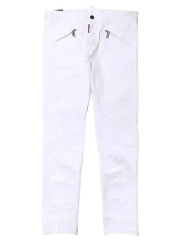 Dsquared 2 Solid White Cool Guy Jeans Men s Denim Pants - DSQUARED2 - BALAAN 1