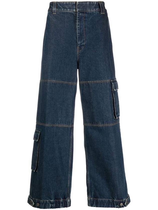 Denim Straight Pants 774082 XDCS94447 - GUCCI - BALAAN 2