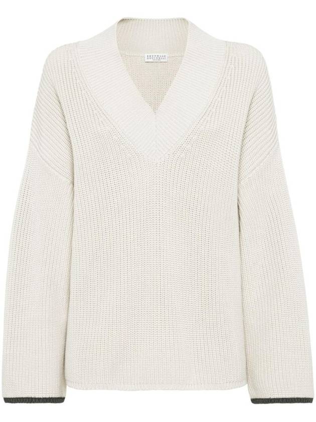 Ribbed Knit Sweater M19576912CFH19 - BRUNELLO CUCINELLI - BALAAN 1