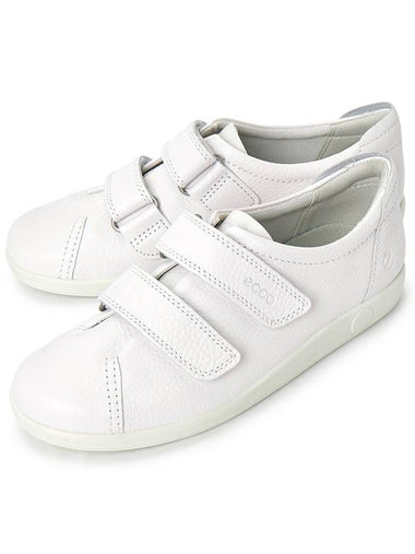 Soft 2.0 Low Top Sneakers White - ECCO - BALAAN 1