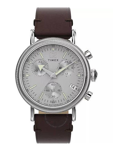 Timex Waterbury Chronograph Quartz Silver Dial Men's Watch TW2W20800 - TIMEX - BALAAN 1