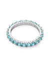 Matrix Vitore Ring Silver Blue - SWAROVSKI - BALAAN 4