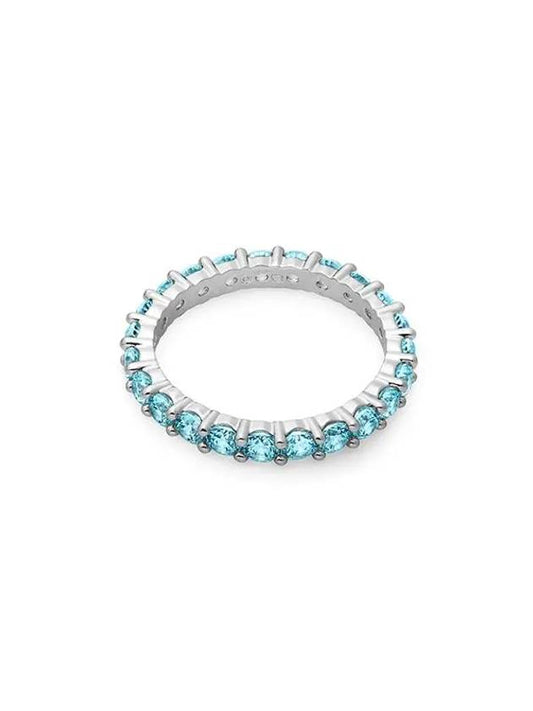 Matrix Vitore Ring Silver Blue - SWAROVSKI - BALAAN 1