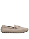 CD Diamond Grained Calfskin Loafers Beige - DIOR - BALAAN 2