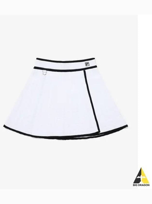 Knit pleated skirt FS2SKG2371FWHI - FILA - BALAAN 1