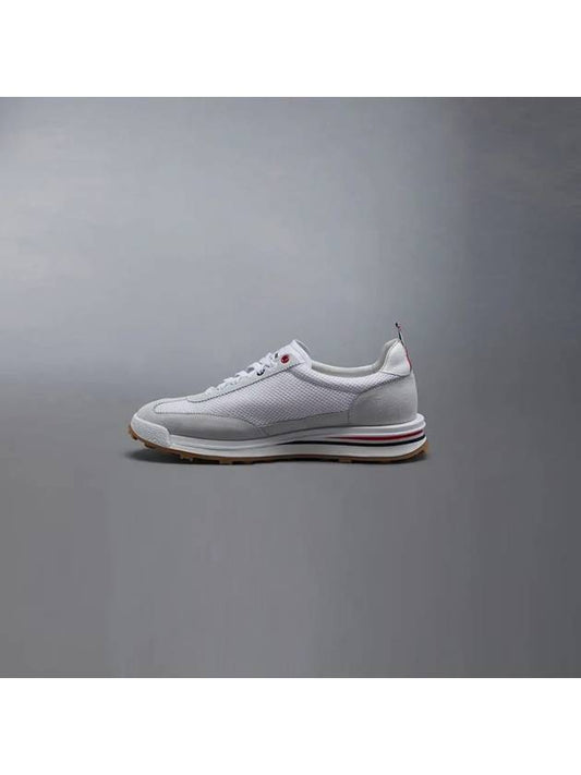 Tech Runner Sneakers White Men s MFD180B 03050 100 - THOM BROWNE - BALAAN 2