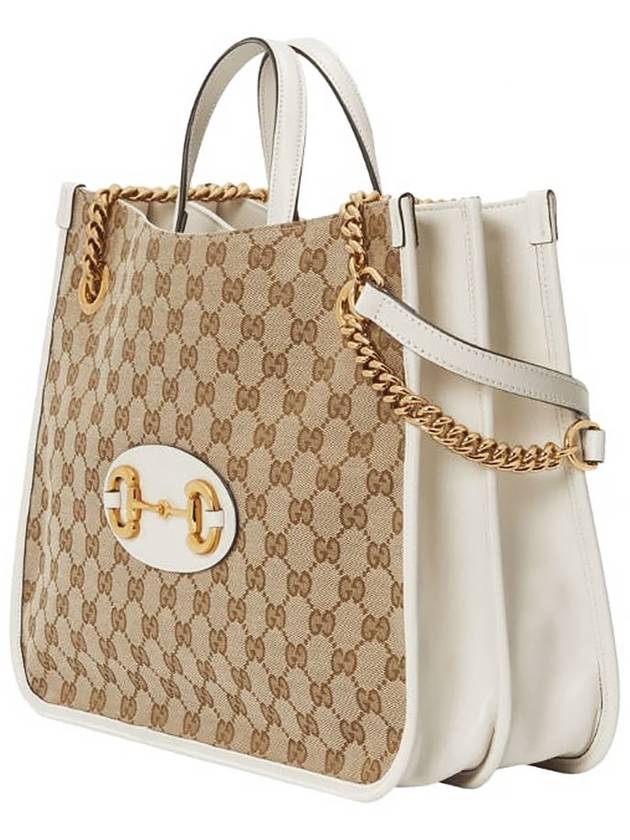 Horsebit 1955 Medium Shopper Tote Bag - GUCCI - BALAAN 4