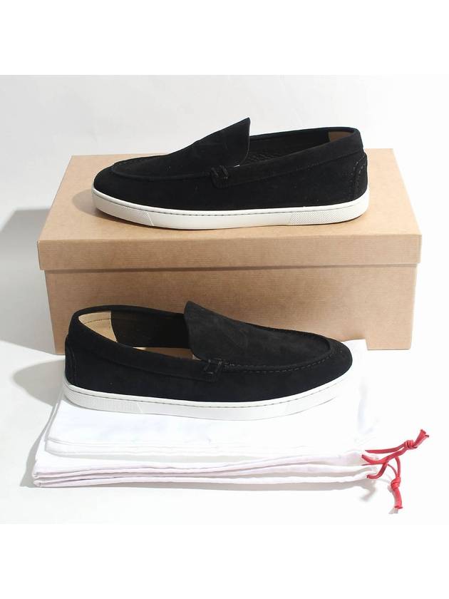 Varsiboat Leather Loafers Black - CHRISTIAN LOUBOUTIN - BALAAN 7