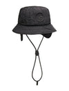 Nylon Metal Econyl Regenerated Nylon Bucket Hat Black - STONE ISLAND - BALAAN 6