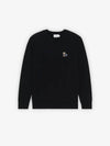 Dressed Fox Patch Classic Sweatshirt Black - MAISON KITSUNE - BALAAN 2