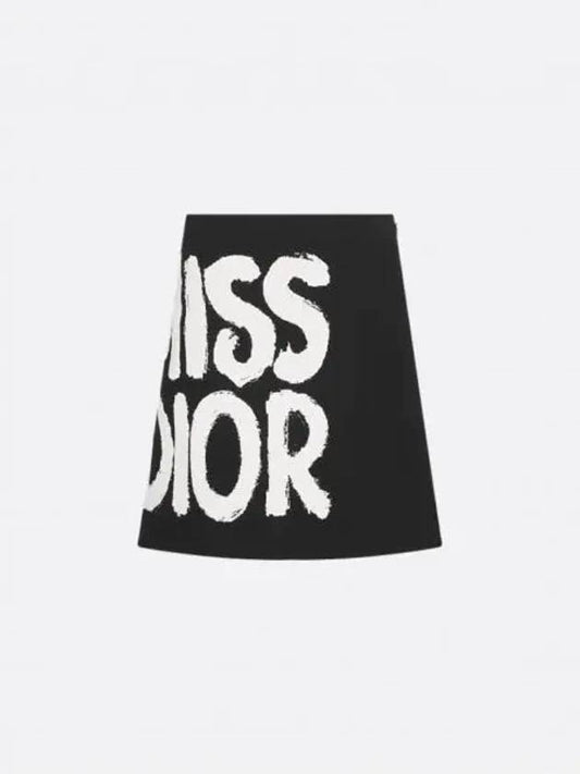 Flare miniskirt 454J05AM541 X9330 - DIOR - BALAAN 1