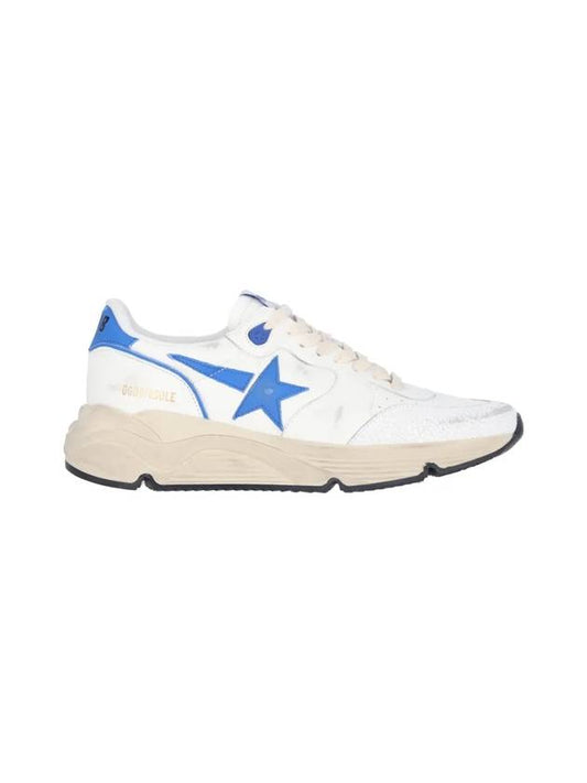 Running Sole Low Top Sneakers White Blue - GOLDEN GOOSE - BALAAN 1