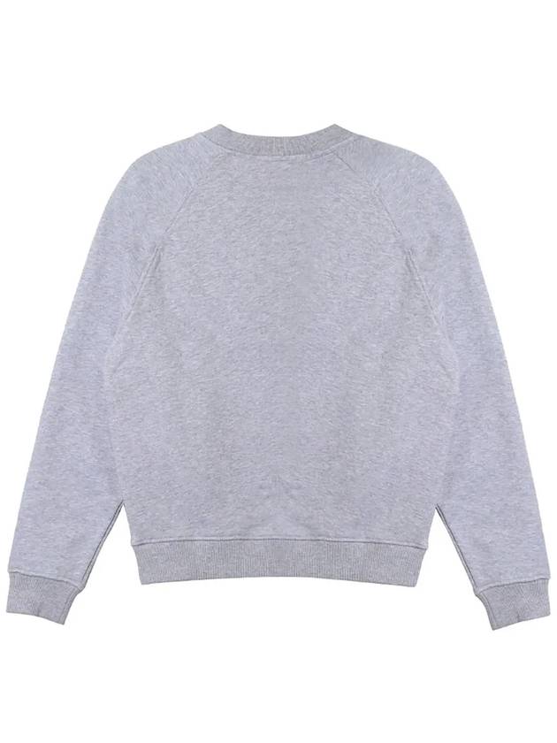 Cotton Palais Royal Vintage Logo Sweatshirt Grey - MAISON KITSUNE - BALAAN 3