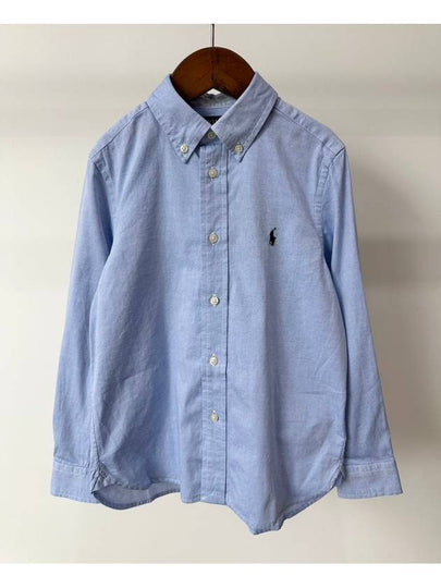 22FW Kids Shirt 322819238 002 Gnawed Blue - POLO RALPH LAUREN - BALAAN 2