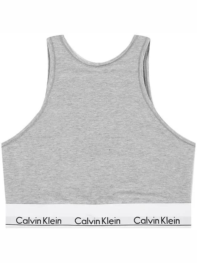 Longline Bra Grey - CALVIN KLEIN - BALAAN 3