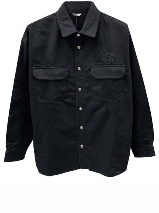 Overshirt Cotton Jacket Black - DIOR - BALAAN 2