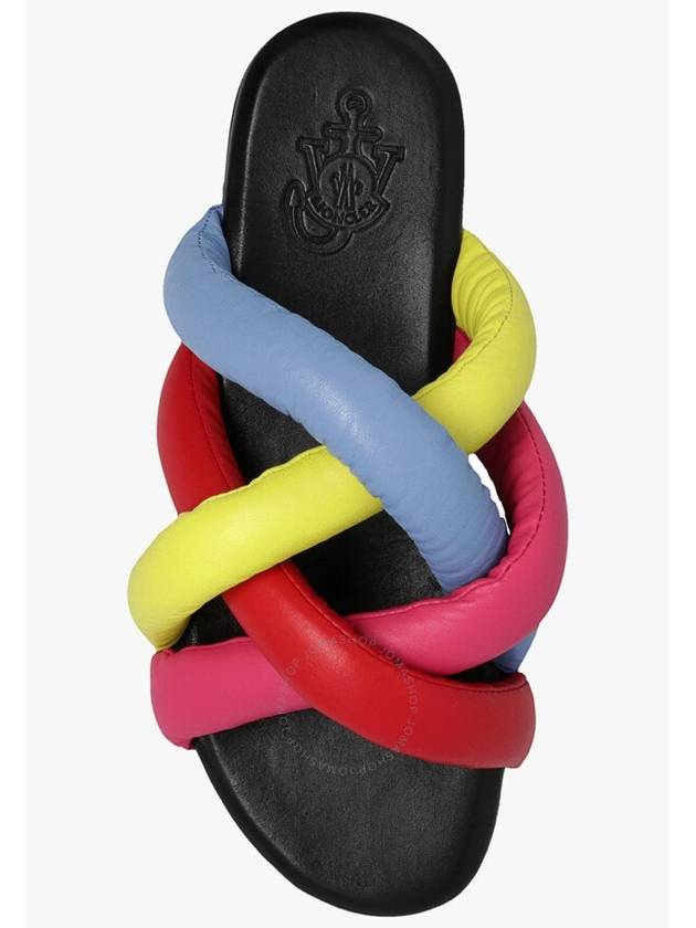 Jbraided Slippers Black - MONCLER - BALAAN 4