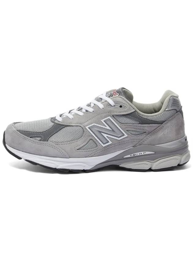 990 V3 Low Top Sneakers Grey - NEW BALANCE - BALAAN 3