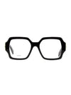 Eyewear Square Acetate Eyeglasses Black - CELINE - BALAAN 2