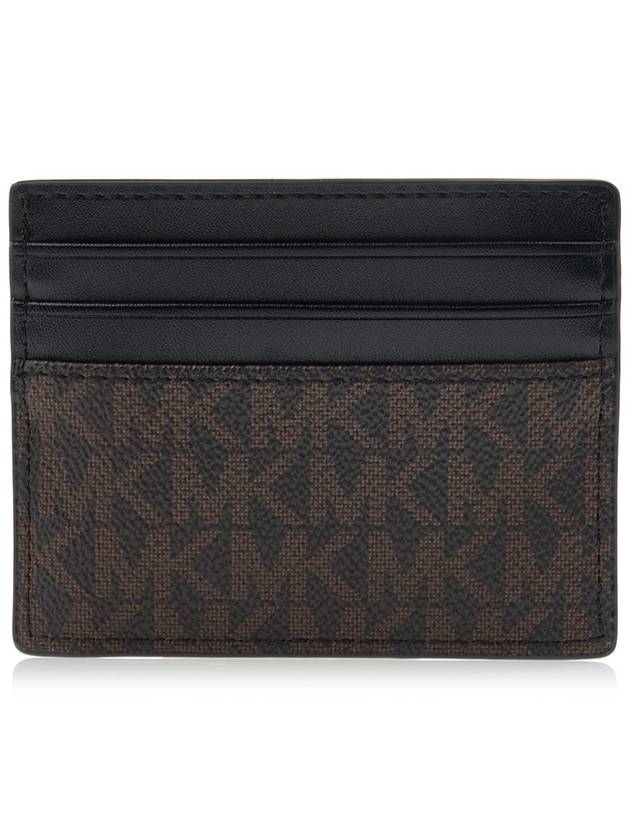 Men's Greyson Logo Card Wallet Brown - MICHAEL KORS - BALAAN 4