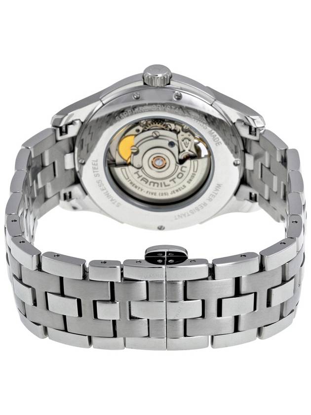 Jazzmaster Open Heart Automatic 40MM Metal Watch Silver - HAMILTON - BALAAN 4