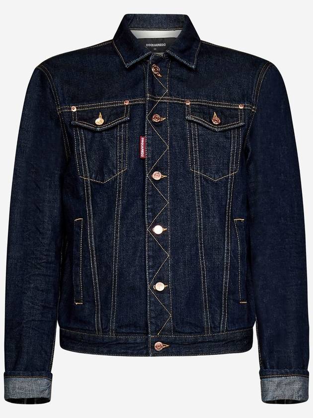 Jacket S71AN0380S30833 470 NAVY BLUE - DSQUARED2 - BALAAN 2