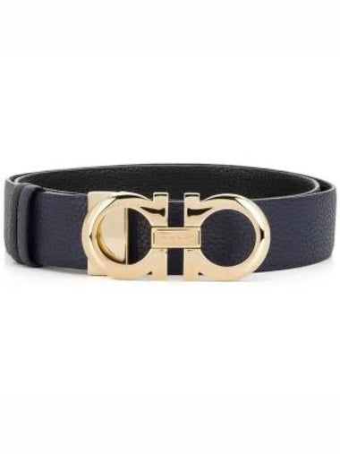 SALVATORE Ferragamo 24 673941 23A564 Reversible Gancini Belt 1224595 - SALVATORE FERRAGAMO - BALAAN 1