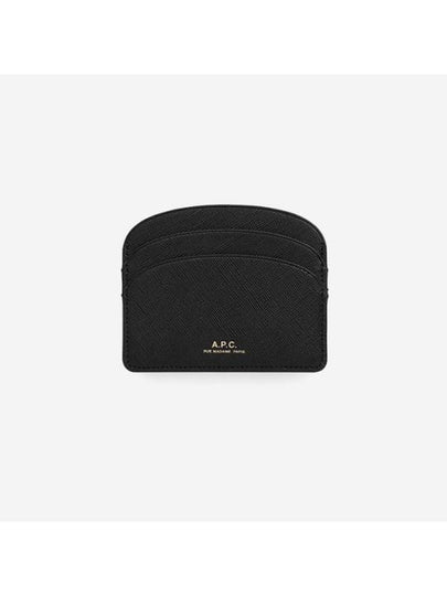 Demi Lune Card Wallet Black - A.P.C. - BALAAN 2