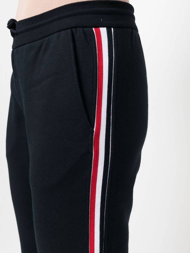 Women's Loop Back Stripe Track Pants Navy - THOM BROWNE - BALAAN 6