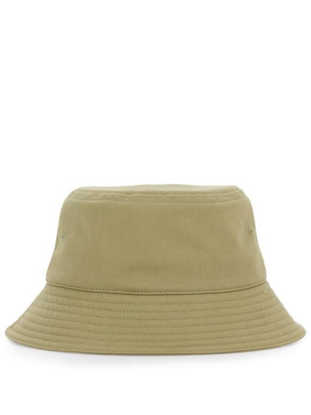 EKD Embroidered Cotton Bucket Hat Beige - BURBERRY - BALAAN 4