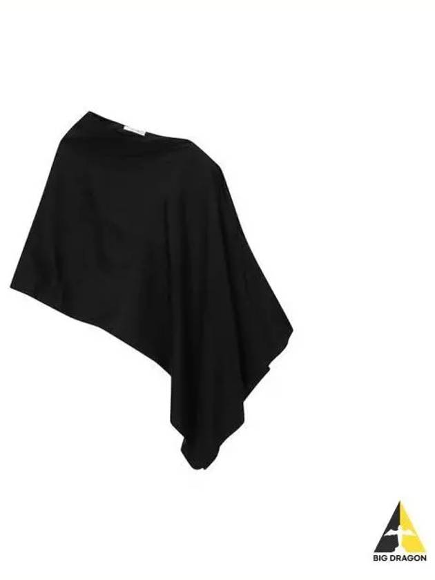 The Row Women s Casper Drape T Shirt Black 6411W2218 - THE ROW - BALAAN 1