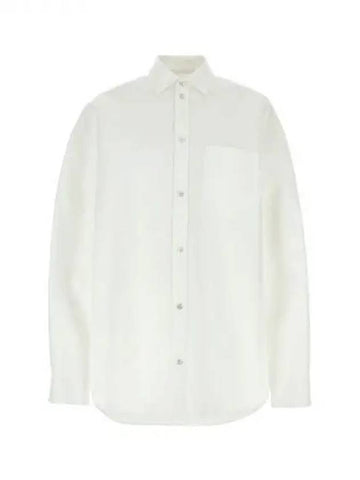 Oversized white cotton shirt 270258 - BALENCIAGA - BALAAN 1