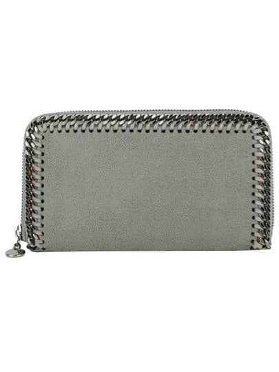 Round Zipper Long Wallet Grey - STELLA MCCARTNEY - BALAAN 2