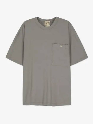 Chest pocket short sleeve t shirt dark gray 23CTCUH02089942 - TEN C - BALAAN 1