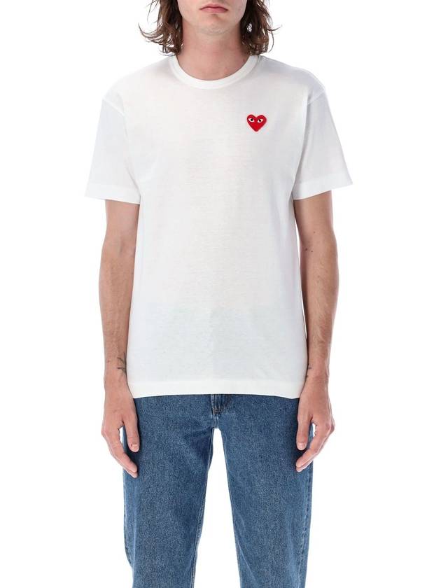 Classic heart patch tee - COMME DES GARCONS PLAY - BALAAN 4