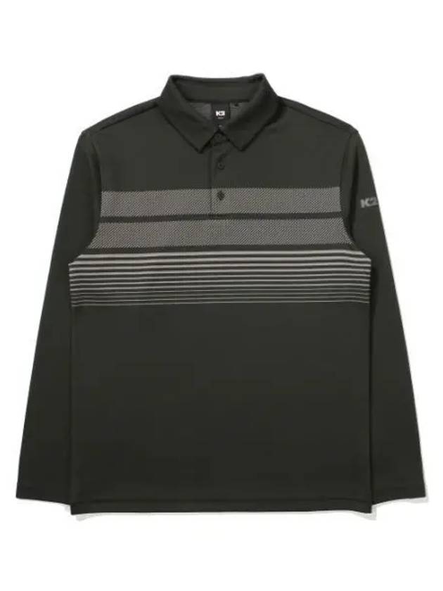 K2 BOOST Winter dyed polo t shirt Charcoal - KATE - BALAAN 1