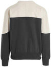 Howley Two Tone Logo Sweatshirt Faded Black - ISABEL MARANT - BALAAN 4