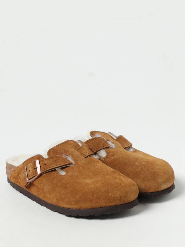 Boston Fur Shearling Mule Mink - BIRKENSTOCK - BALAAN 3