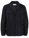 Waffen Naslan Light Watro Zip-up Jacket Black - STONE ISLAND - BALAAN 3