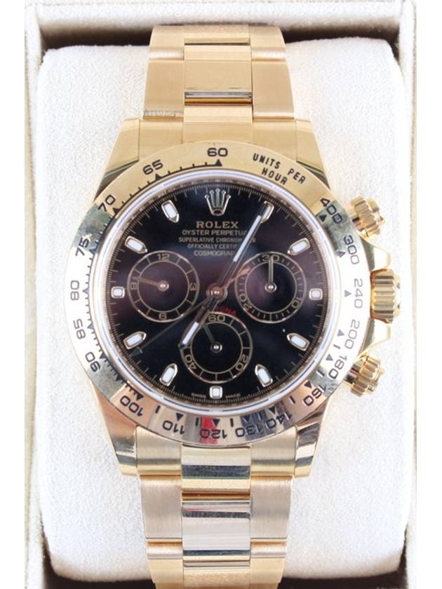 Rolex Daytona Yellow Gold Sword 18 Year Old - ROLEX - BALAAN 3