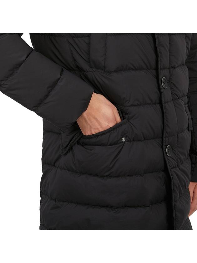 Quilted Straight Fit Padding Black - HERNO - BALAAN 10