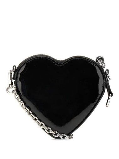 Shiny Patent Leather Cross Bag Black - VIVIENNE WESTWOOD - BALAAN 1