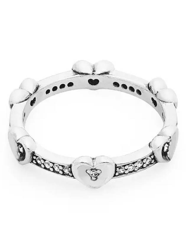 Radiant Sparkling Heart Ring Silver - PANDORA - BALAAN 3