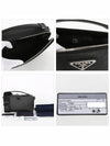 Medium Brique Saffiano Leather Cross Bag Black - PRADA - BALAAN 6