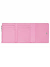 Lola Quilted Small Bicycle Wallet Pink - BURBERRY - BALAAN.